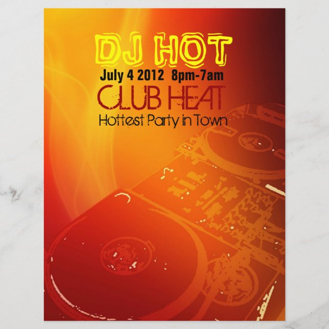 Party Flyer (Front)