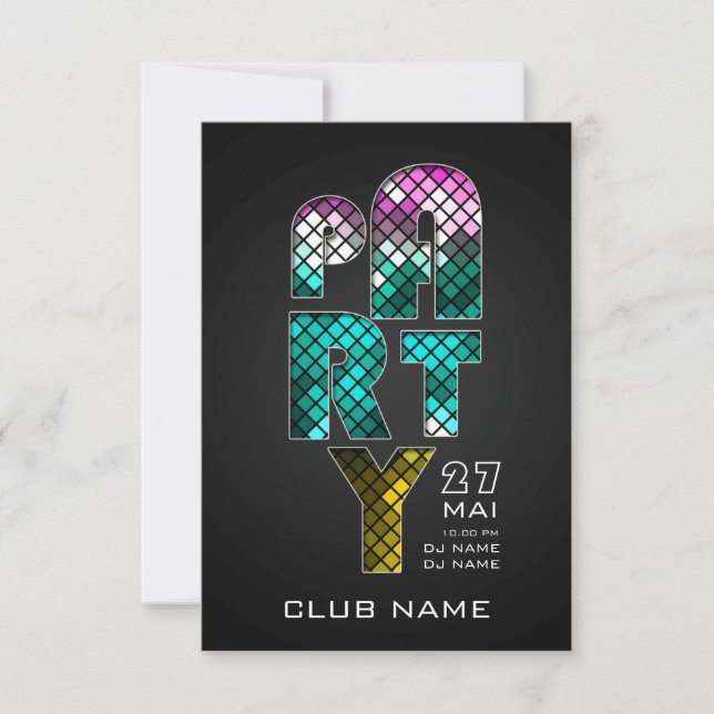 PARTY FLYER INVITATION (Front)