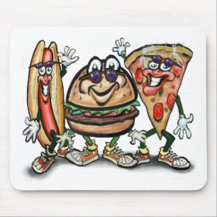 Party Food Mouse Pad