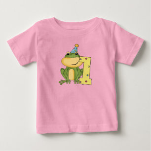 Party Frog 1st Birthday T-shirts and Gifts