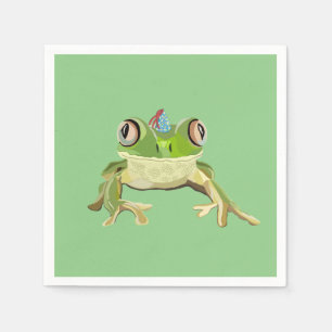 Party Frog Napkins