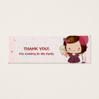 Party Girl  Favour Tags