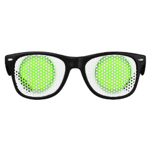Party Glasses - Green Irises