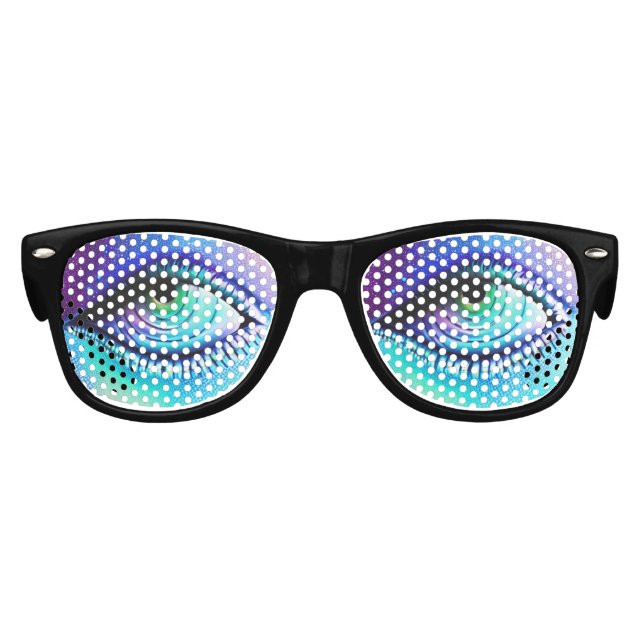 Party Glassies Alien Big Eye Kids Sunglasses (Front)