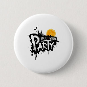 Party halloween  2 inch round button