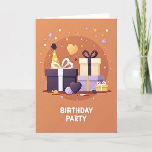 Party Hat Celebration Card
