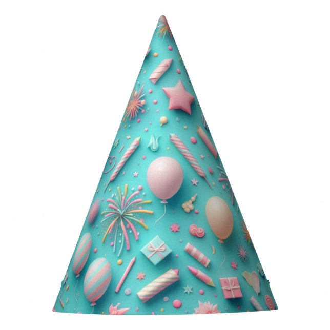 Party in Blue Hat (Front)