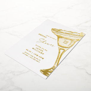 Party in the House Margarita Foil Bridal Shower