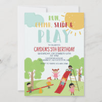 Party in the Park Playground Birthday