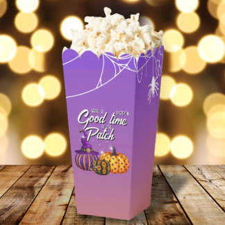 Party in the Patch Halloween Popcorn Box