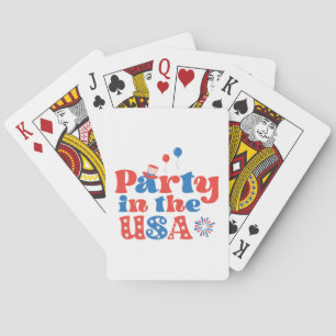 Party in the USA Playing Cards
