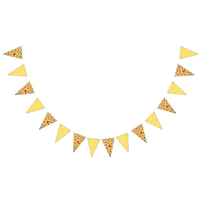 Party in Yellow Bunting Flags (All)