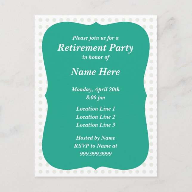 Party Invitation (Front)