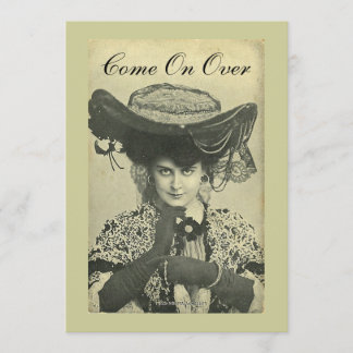 Party Invitation - Vintage Vixen Invite!