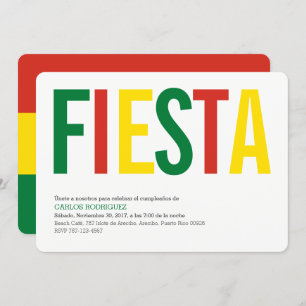 Party: Invitations: Bolivia: Bolivian Flag Invitation