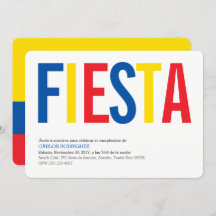 Party: Invitations: Ecuador: Ecuadorian Flag