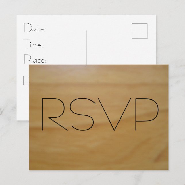 Party Invite Card (Front/Back)