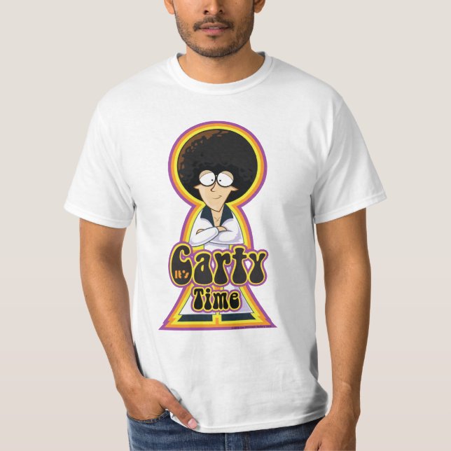 "Party" Jim Carty It's Carty Time T-Shirt (Front)