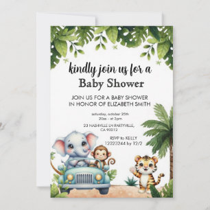 Party Kid's Birthday Invitation Baby Shower 