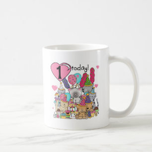 Party Kittens 1st Birthday Tshirts and Gifts Coffee Mug