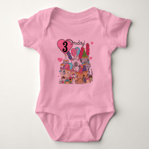 Party Kittens 3rd Birthday Tshirts and gifts