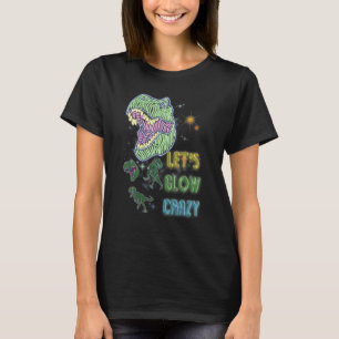 Party Let Is Glow Crazy Party Cool Birthday Glow T-Shirt