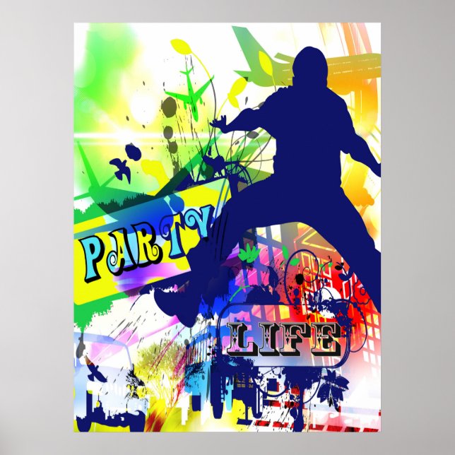 Party Life Poster (Front)