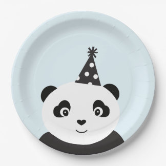 Party Like A Panda Paper Plate