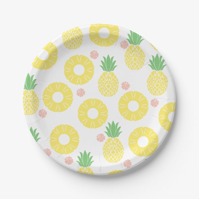 Party Like A Pineapple Paper Plates (Front)