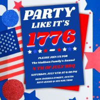 Party Like It’s 1776 Patriotic USA Celebration