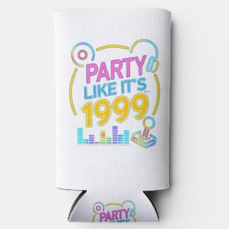 Party Like It’s 1999®™ – Neon Soundtrack Seltzer Can Cooler
