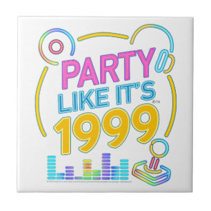 Party Like It’s 1999®™ – Neon Soundtrack Tile