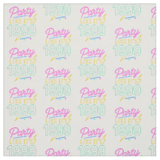 Party Like It’s 1999®™ – Neon Voltage Fabric