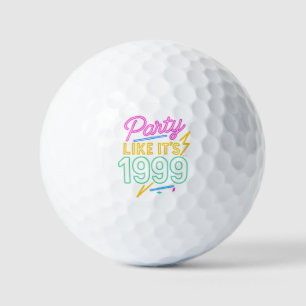 Party Like It’s 1999®™ – Neon Voltage Golf Balls