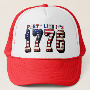 Party Like It's 1776 4th of July Hat