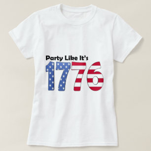 Party Like It's 1776 Flag T-Shirt