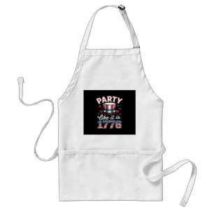 Party Like It's 1776 #JF0012 Standard Apron