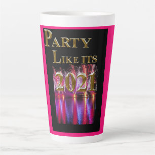 PARTY LIKE ITS 2021 LATTE MUG