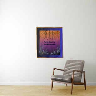 Party like it's Halloween Tapestry