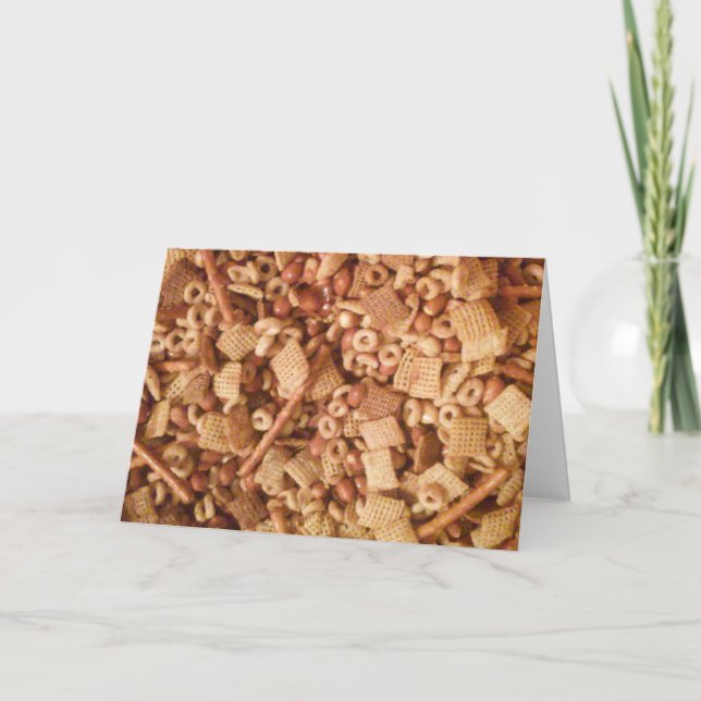 "Party Mix" Thanksgiving Card (Front)