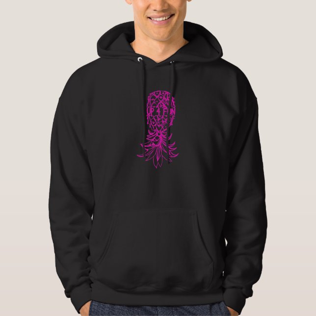 Party Mode Upside Down Pineapple Swinger Vanilla S Hoodie (Front)