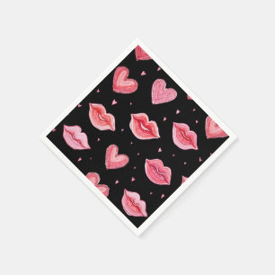 Party napkins Happy Valentine's Day