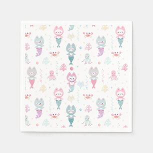 Party Napkins Nautical Themed Birthday Party.