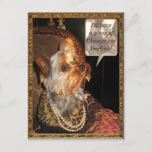 Party Night Customizable Postcard