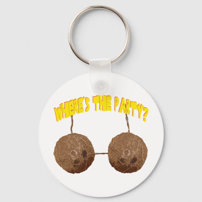 party nuts keychain (Front)