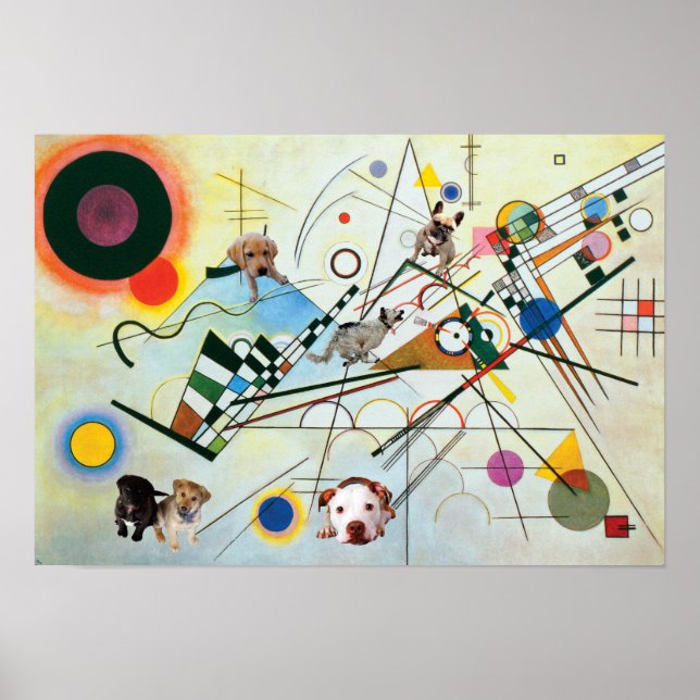 Party of Composition VIII Poster (Front)