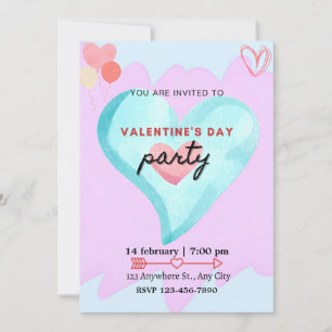 PARTY OF LOVE AND FRIENDSHIP INVITATION
