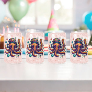 Party on the Waves Can Glass