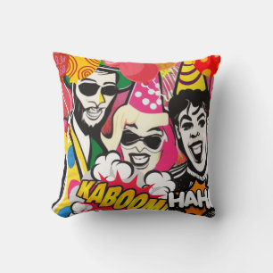 Party On Throw Pillow