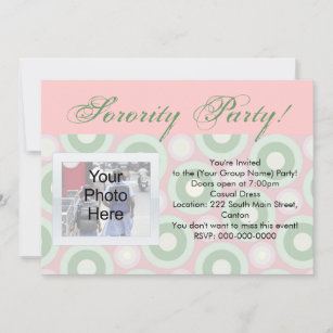 Party or Rush Invitation